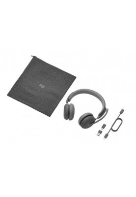 Bluetooth-гарнітура Logitech Zone 2 for Business Wireless/Bluetooth UC Graphite (981-001152)