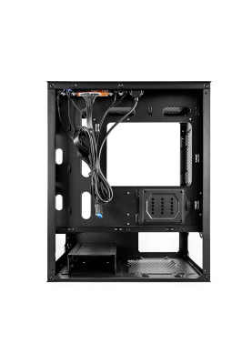 Корпус 1stPlayer X4-M-2F1P-1F1-BK без БЖ