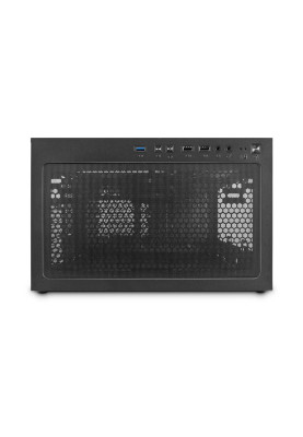 Корпус 1stPlayer X4-M-2F1P-1F1-BK без БЖ
