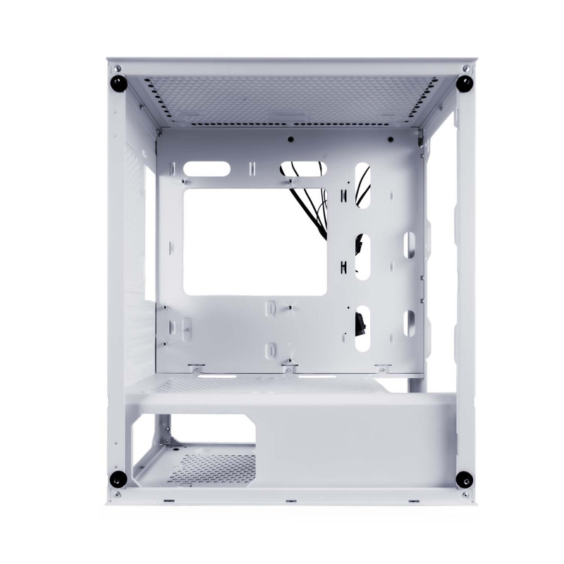 Корпус 1stPlayer X4-M-WH-2F1P-W-1F1-W White без БЖ