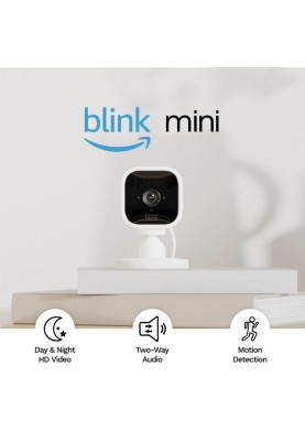 IP камера Amazon Blink Mini 1080P HD Indoor Smart Security (2 Cameras) (B07X7CQBJP)