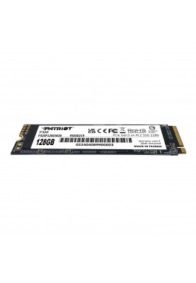 Накопичувач SSD   128GB Patriot P320 M.2 2280 PCIe 3.0 x4 NVMe TLC (P320P128GM28)