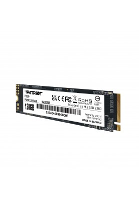 Накопичувач SSD   128GB Patriot P320 M.2 2280 PCIe 3.0 x4 NVMe TLC (P320P128GM28)