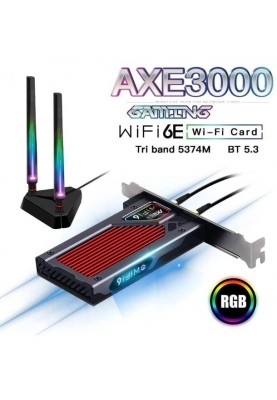 Бездротовий адаптер Fenvi FV-AXE3000RGB Gaming (Intel AX210)