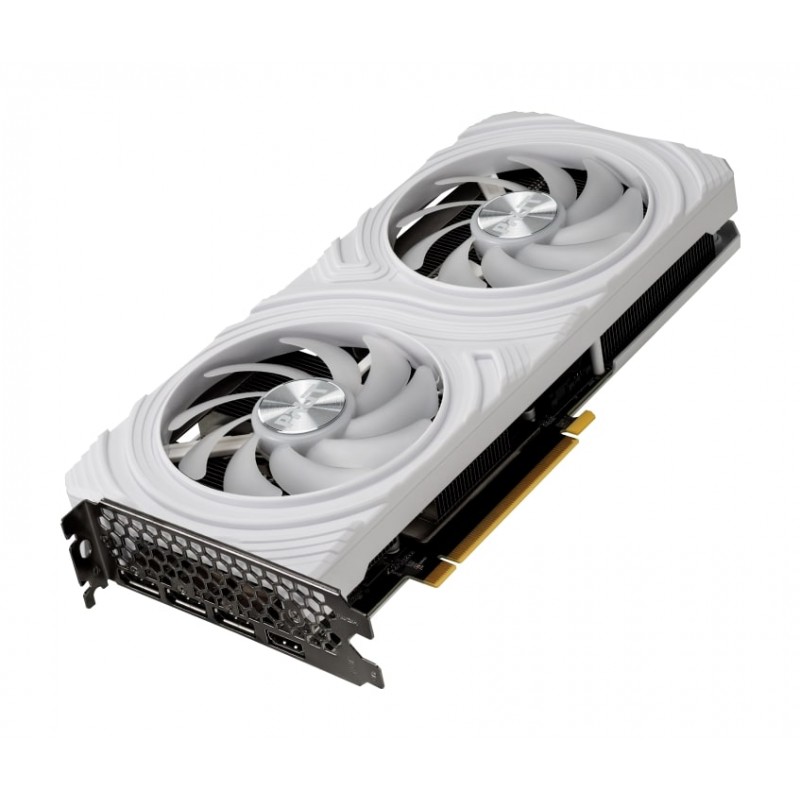 Відеокарта GF RTX 4070 12GB GDDR6X White Palit (NED4070019K9-1047L)