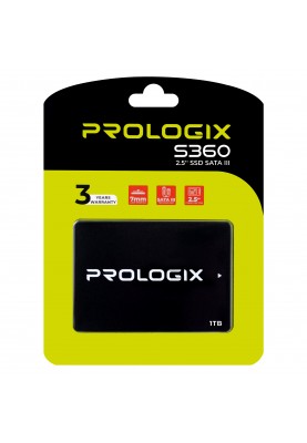 Накопичувач SSD 1TB Prologix S360 2.5" SATAIII TLC (PRO1000GS360)