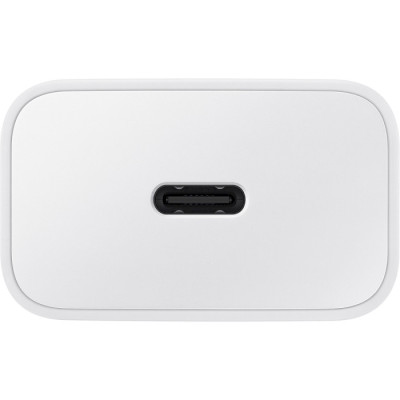 Мережевий зарядний пристрій Samsung EP-T1510X White, 1хUSB Type-C, 15W + кабель USB Type-C (EP-T1510XWEGEU)