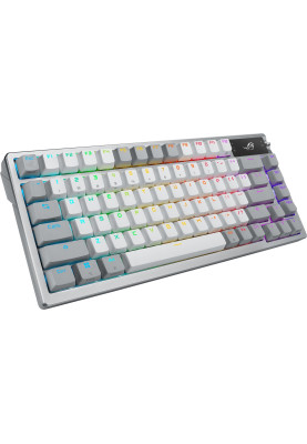 Клавіатура бездротова Asus ROG Azoth RGB WL BT White (90MP031A-BKUA11)