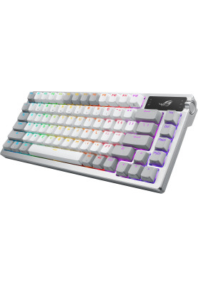 Клавіатура бездротова Asus ROG Azoth RGB WL BT White (90MP031A-BKUA11)