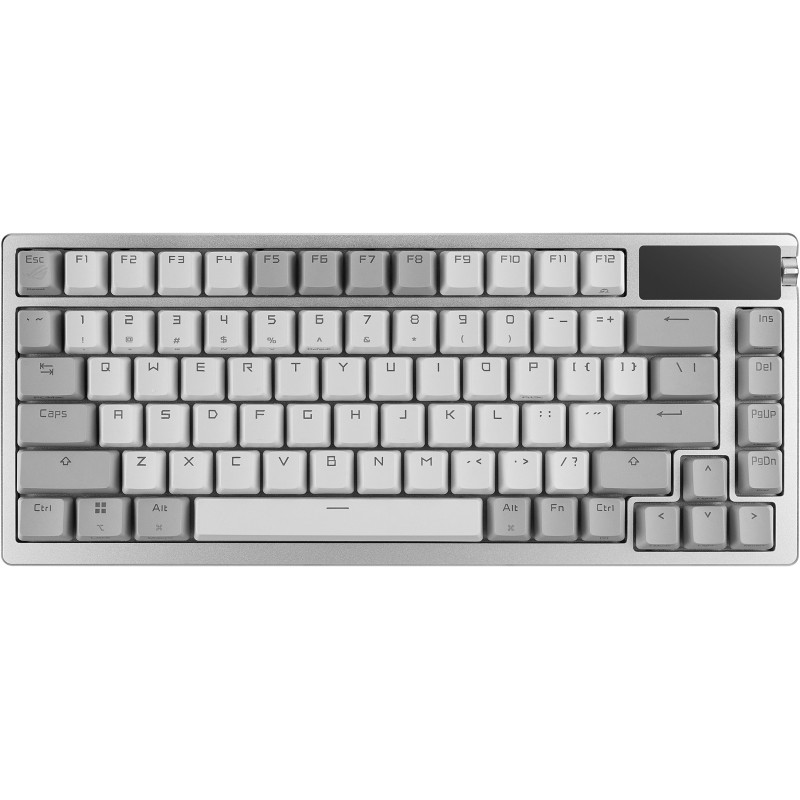 Клавіатура бездротова Asus ROG Azoth RGB WL BT White (90MP031A-BKUA11)
