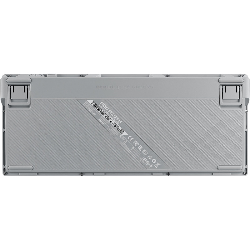 Клавіатура бездротова Asus ROG Azoth RGB WL BT White (90MP031A-BKUA11)