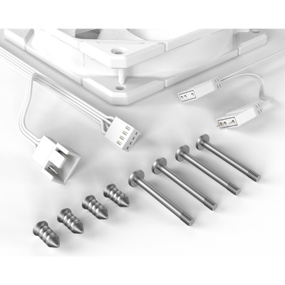Вентилятор ID-Cooling TF-12025 Pro ARGB Trio White