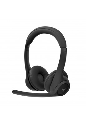 Bluetooth-гарнітура Logitech Zone 300 Wireless Black (981-001407)