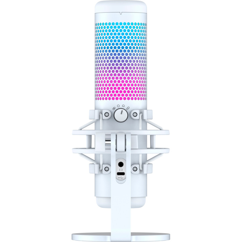 Мікрофон HyperX QuadCast S RGB White/Grey (519P0AA)