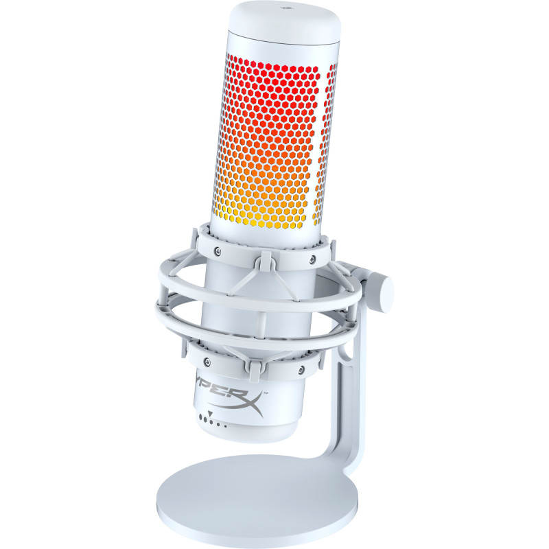 Мікрофон HyperX QuadCast S RGB White/Grey (519P0AA)
