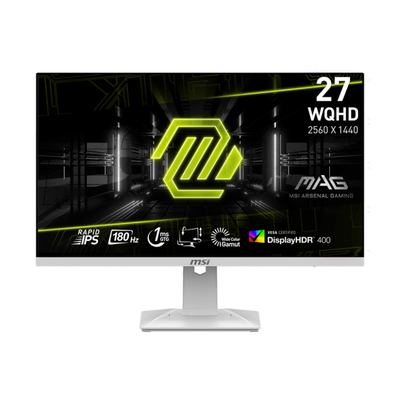 Монітор MSI 27" MAG 274QRFW IPS White 180Hz