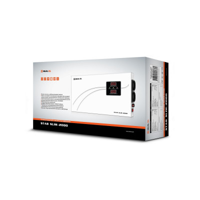 Стабілізатор REAL-EL Stab Slim-1000 White Стабілізатор REAL-EL Stab Slim-1000 White