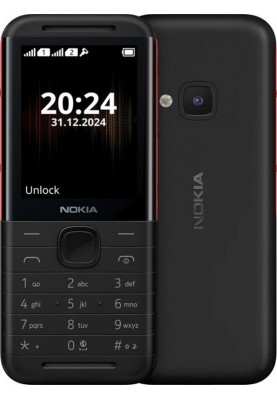 Мобiльний телефон Nokia 5310 2024 Dual Sim Black/Red