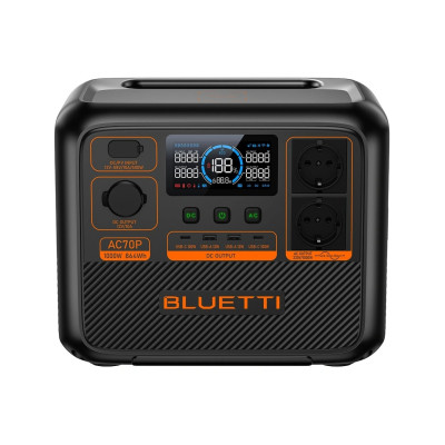 Зарядна станція Bluetti AC70P, 864Wh, 1000W, LiFePO4