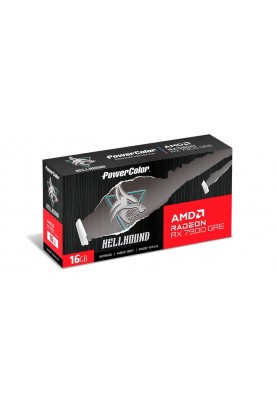 Відеокарта AMD Radeon RX 7900 GRE 16GB GDDR6 Hellhound PowerColor (RX 7900GRE-16G-L/OC)