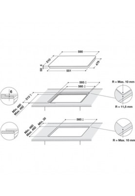 Варильна поверхня Whirlpool WSQ4860NE