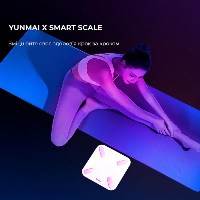 Ваги підлогові Yunmai X Smart Scale (YMBS-M268)