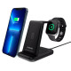 Бездротовий зарядний пристрій Canyon WS-304 15W Black (CNS-WCS304B)