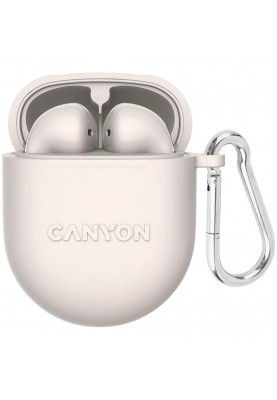 Bluetooth-гарнітура Canyon TWS-6 Beige (CNS-TWS6BE)