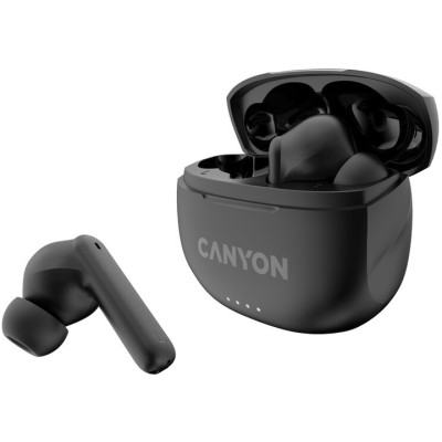 Bluetooth-гарнітура Canyon TWS-8 ENC Black (CNS-TWS8B)