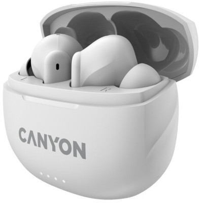 Bluetooth-гарнітура Canyon TWS-8 ENC White (CNS-TWS8W)