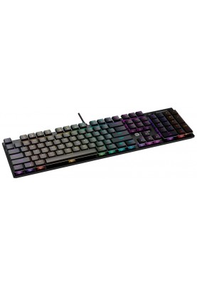 Клавіатура Canyon Cometstrike GK-55 RGB ENG/UKR USB Black (CND-SKB55-US)