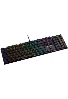 Клавіатура Canyon Cometstrike GK-55 RGB ENG/UKR USB Black (CND-SKB55-US)