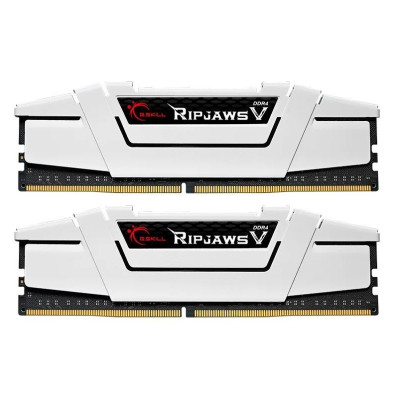 Модуль пам`ятi DDR4 2x16GB/3600 G.Skill Ripjaws V White (F4-3600C18D-32GVW)