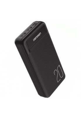 Універсальна мобільна батарея Denmen DP10 20000mAh Black