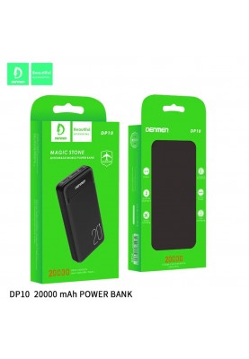 Універсальна мобільна батарея Denmen DP10 20000mAh Black