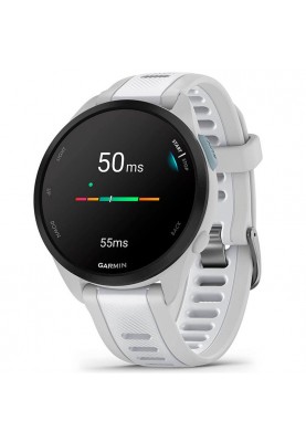 Смарт-годинник Garmin Forerunner 165 Music Mist Gray/Whitestone (010-02863-B1)