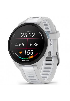 Смарт-годинник Garmin Forerunner 165 Music Mist Gray/Whitestone (010-02863-B1)