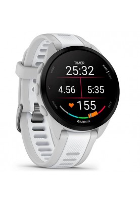 Смарт-годинник Garmin Forerunner 165 Music Mist Gray/Whitestone (010-02863-B1)