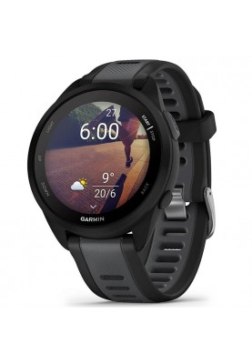 Смарт-годинник Garmin Forerunner 165 Black/Slate Gray (010-02863-A0)