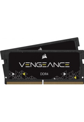 Модуль пам`ятi SO-DIMM 2x16GB/3200 DDR4 Corsair Vengeance Black (CMSX32GX4M2A3200C22)