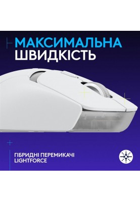 Миша бездротова Logitech G309 White (910-007207)