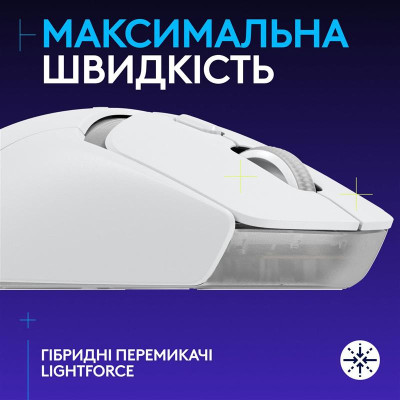 Миша бездротова Logitech G309 White (910-007207) Миша бездротова Logitech G309 White (910-007207)