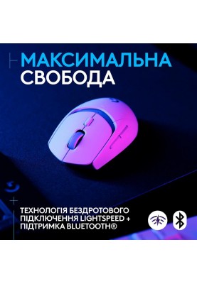 Миша бездротова Logitech G309 White (910-007207)