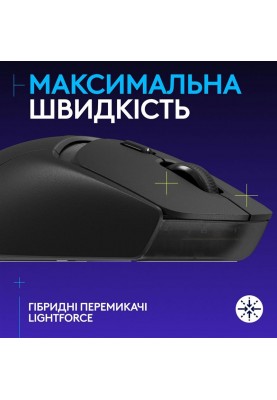 Миша бездротова Logitech G309 Black (910-007199)