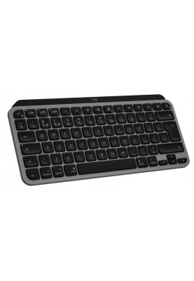 Клавіатура бездротова Logitech MX Keys Mini for Mac Minimalist Wireless Illuminated Space Gray (920-012652)