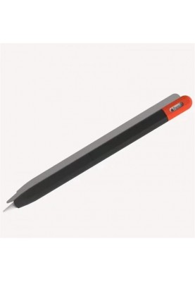 Чохол Goojodoq Matt 2 Golor для стилуса Apple Pencil 3 Black/Red (1005006499420844BR)