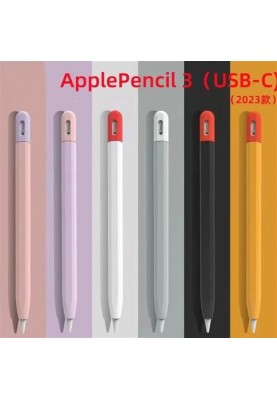 Чохол Goojodoq Matt 2 Golor для стилуса Apple Pencil 3 Black/Red (1005006499420844BR)