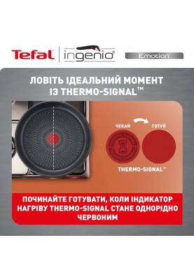 Набір посуду Tefal Ingenio Emotion 13 предметів (L897SD74)