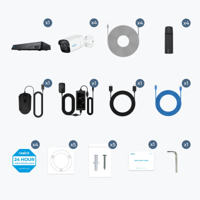 Комплект відеоспостереження Reolink NVS8-8MB4