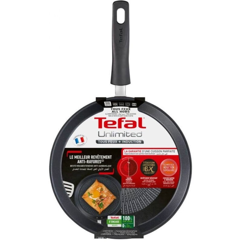 Сковорода для млинців Tefal Unlimited 25 см (G2553872)